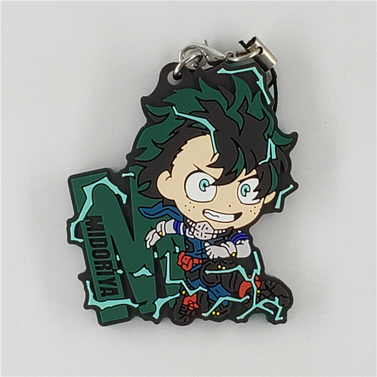 My Hero Academia Rubber Strap Boku no Hero Academia Keychain Keyring ...