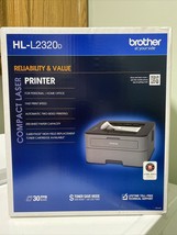 Brand New Brother HL-L2320D Monochrome Laser Printer with Duplex Printing - $174.14