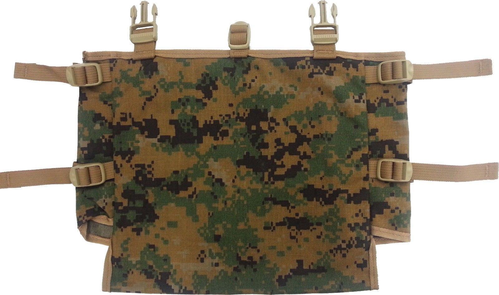 USMC MARPAT Woodland Marine Radio Utility Pouch Gen2 Tan for ILBE ...