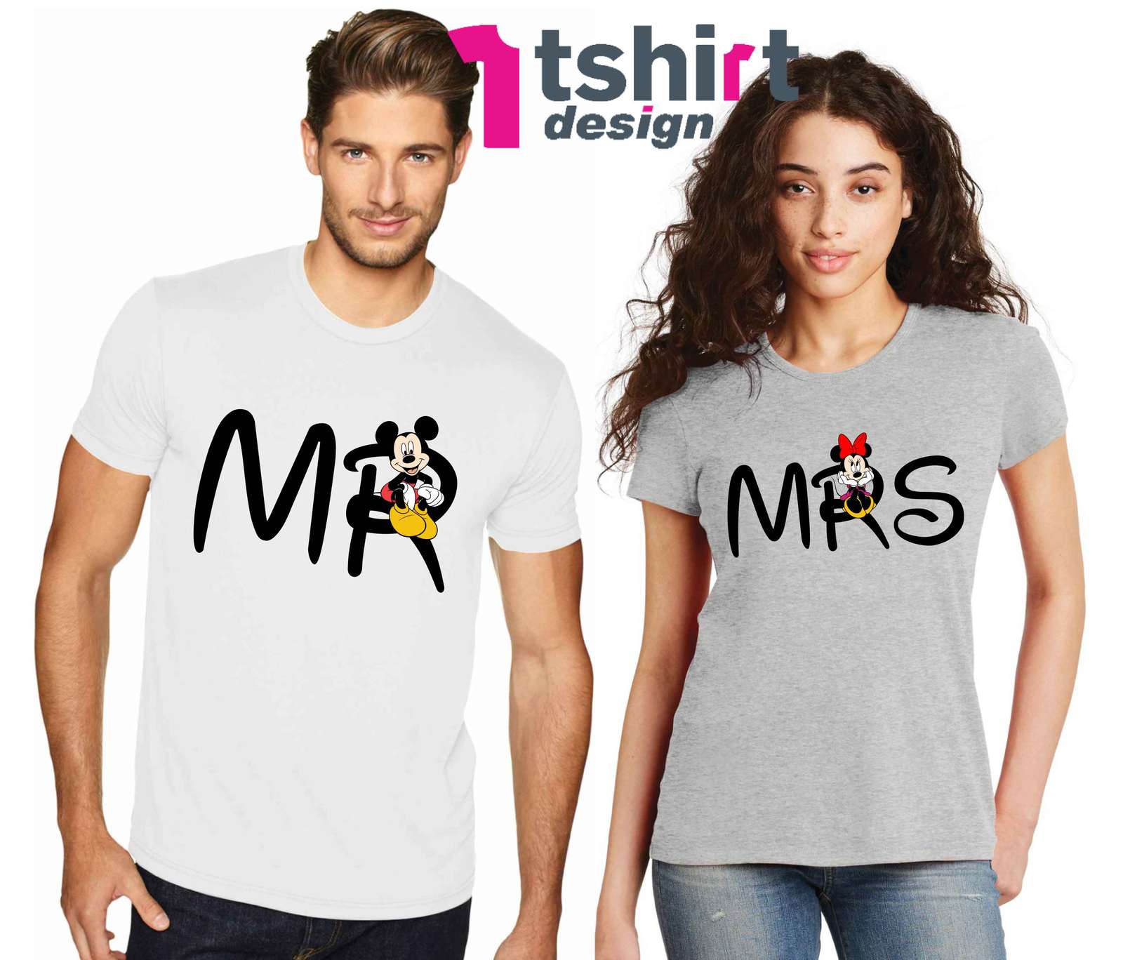 mr and mrs t shirts online