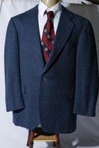  Brooks Brothers Men's Navy Sport Coat Jacket Blazer 44R - $98.95