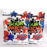 (2 Ct) Sour Patch Kids Red White &amp; Blue Soft &amp; Chewy Candy 12.8 Oz BB 2/... - $24.74