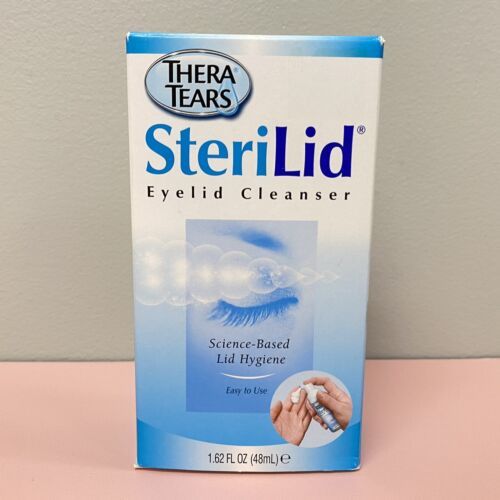 Thera Tears SteriLid Foaming Eyelid Cleanser MultiUse Foam Pump 1.62