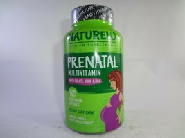Naturelo Prenatal Multivitamin with Folate, Iron, & DHA 180 Caps - $27.67