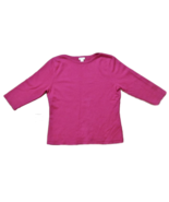 100% Fine Cashmere Ladies Sweater, Boatneck, 3/4 Length Sleeves, Med - $9.79
