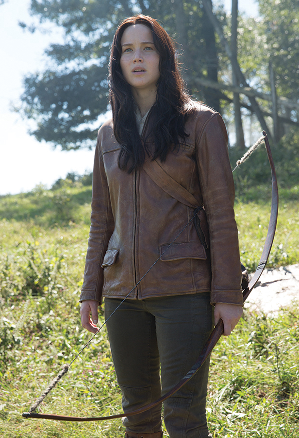 Katniss Everdeen Hunger Games Leather Hunting Outfit Costume Jacket ...