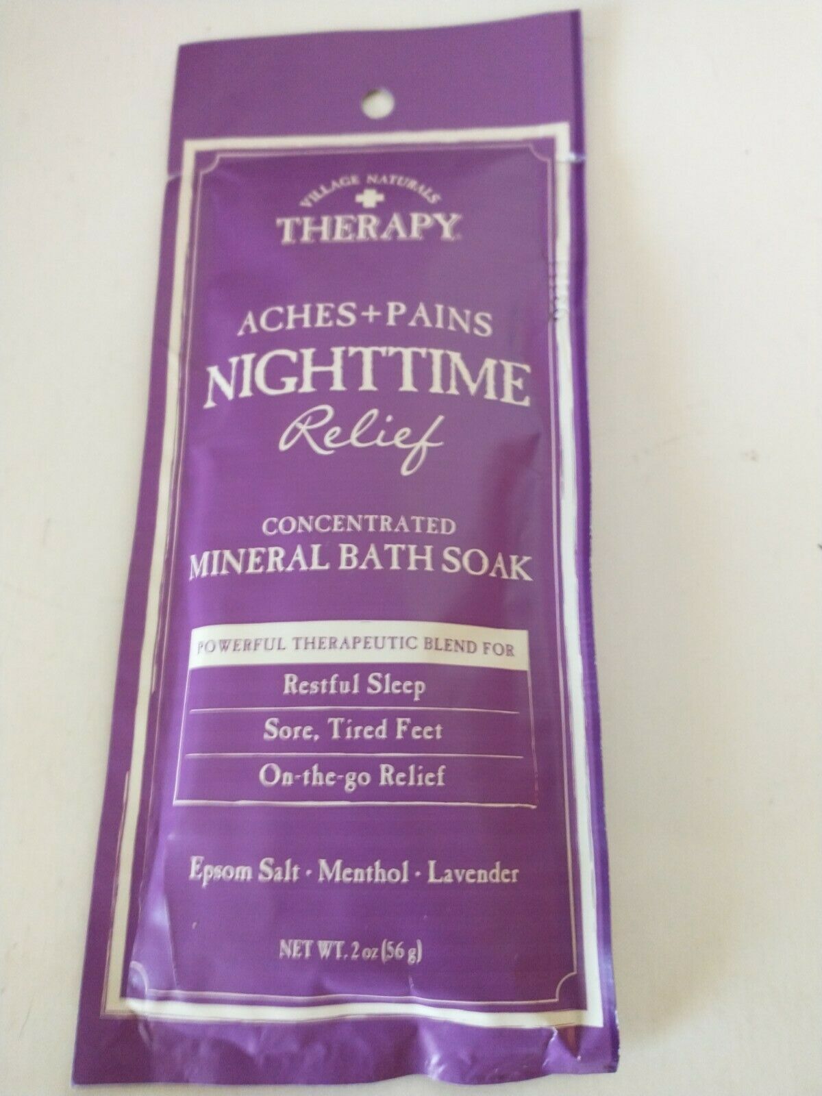 Natural Therapy Aches Pain Night Relief Concentrated Mineral Bath Soak 1 Pack