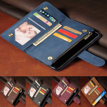 Luxury Leather Wallet For TCL 20/20S/20SE/20Pro 5G Case Magnetic Zipper ... - $29.00