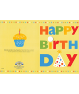 St. Josephs Indian School Yellow Happy Birthday Greeting Card With Envelope - $10.69