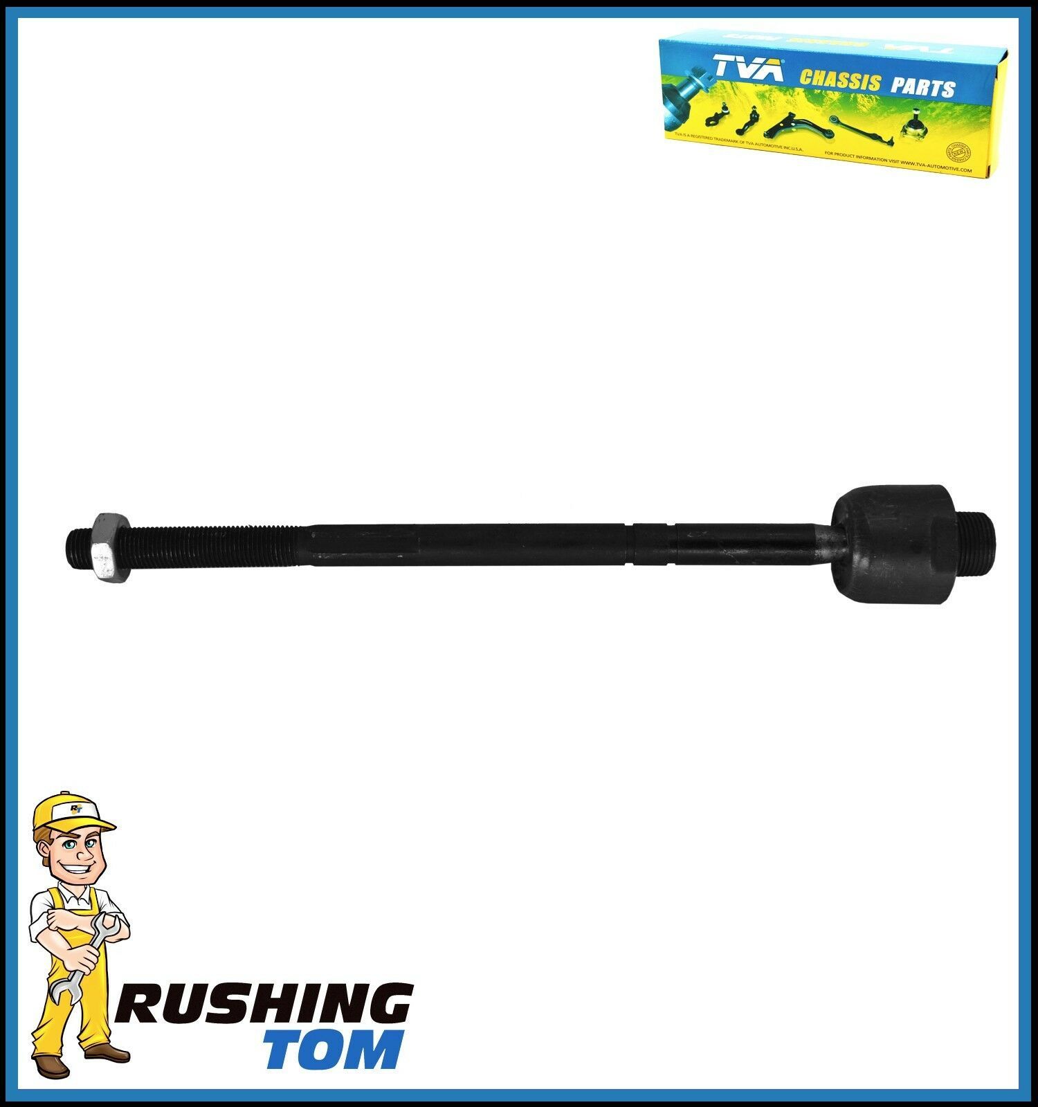 Fits 2006 Silverado 1500 Chevrolet 2005 Sierra 1500 GMC 2 Inner Tie Rod