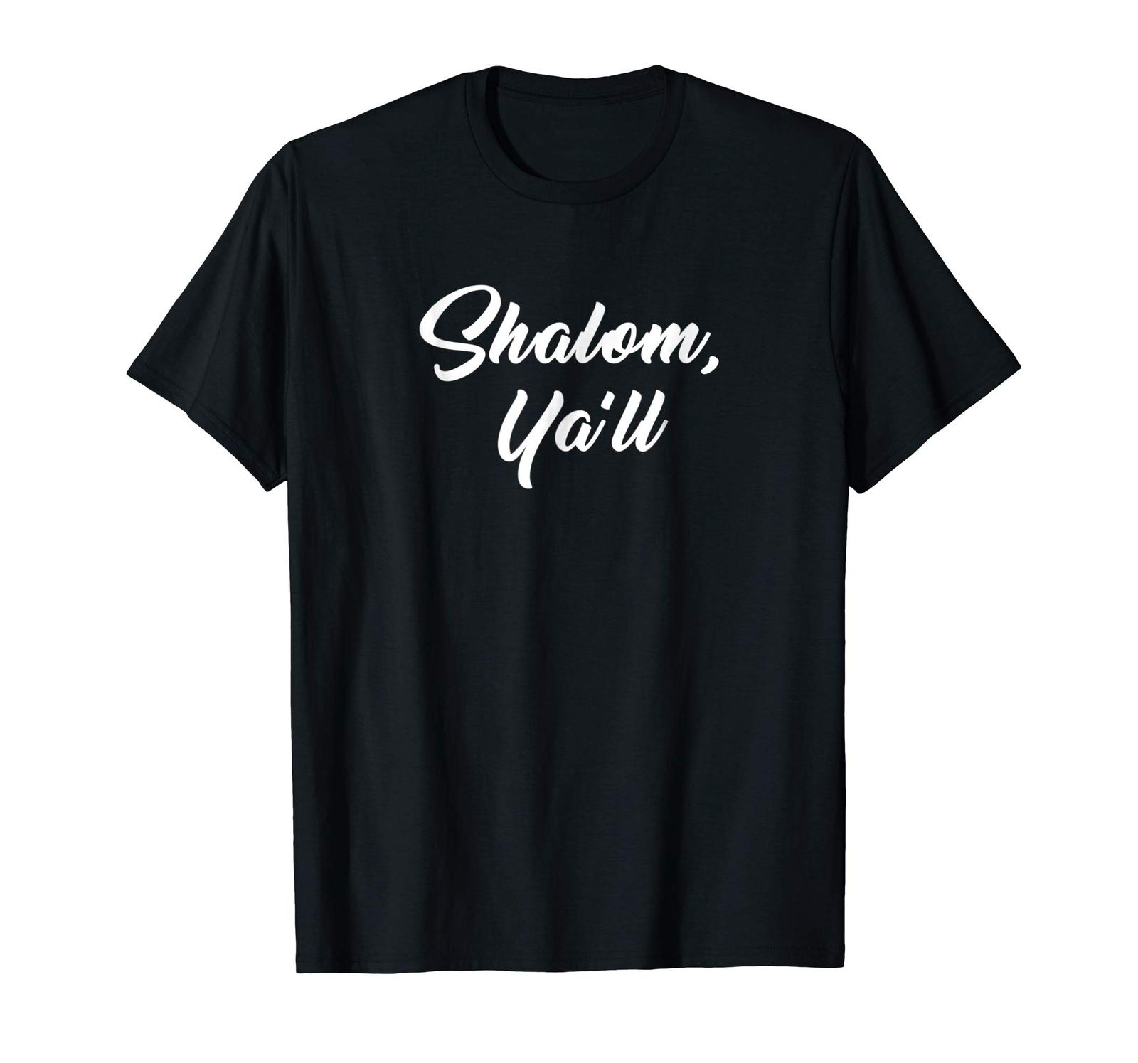 Brother Shirts - Shalom Y'all T-Shirt Jewish Hebrew T-Shirts Men - Shirts