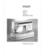 Pfaff 6230 tiptronic 6110 6120 6150 tipmatic manual sewing machine Hard ... - $13.99