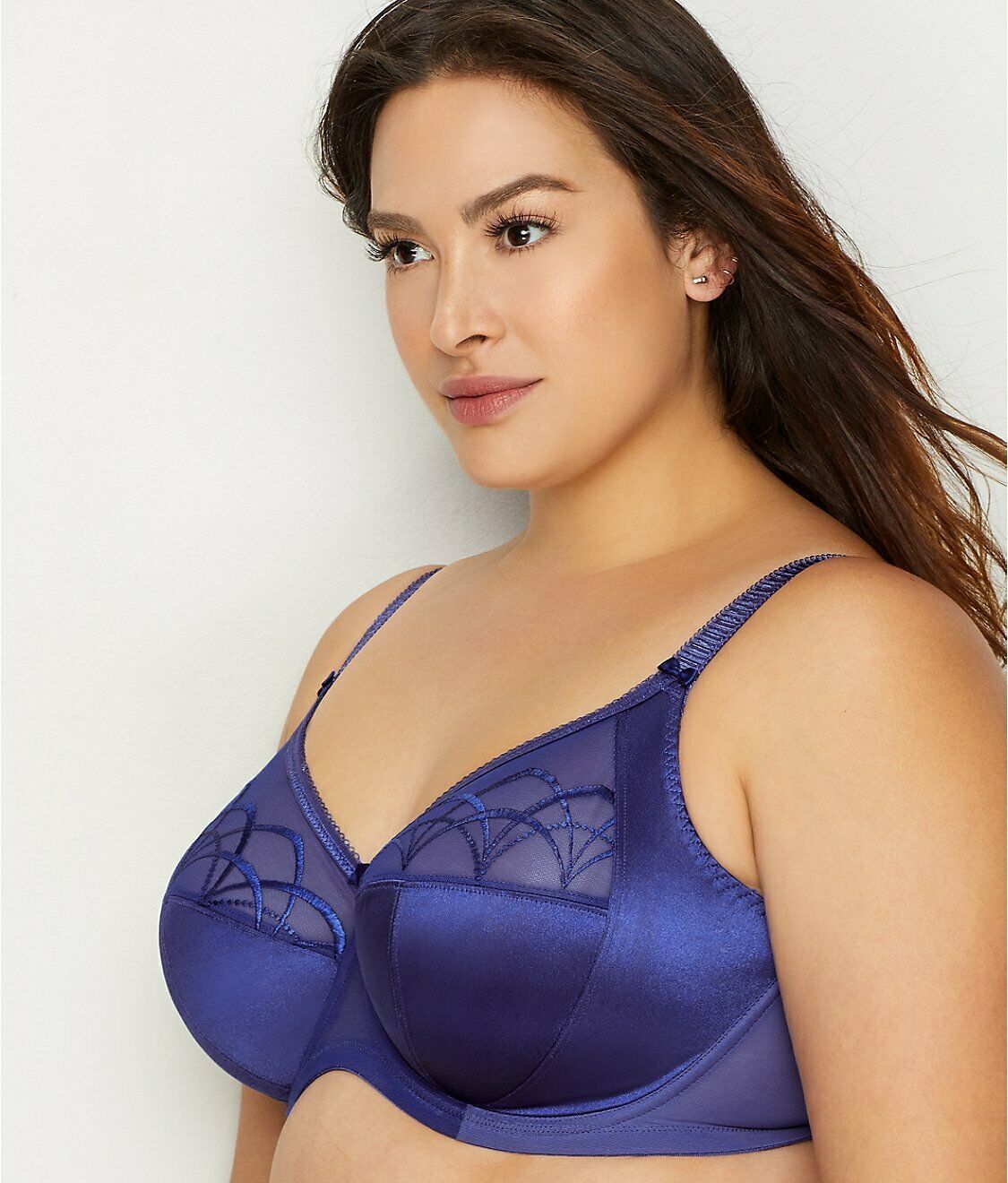 Elomi ROYAL BLUE Cate Underwire Full Cup Banded Bra, US 34G, UK 34F