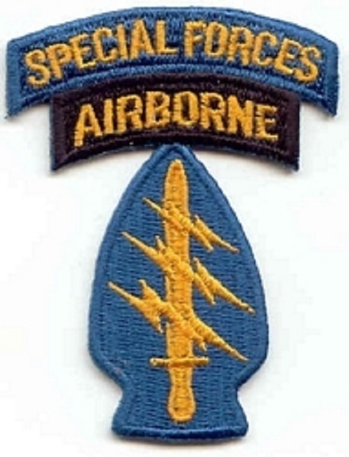 United States ARMY 5TH SPECIAL FORCES AIRBORNE MILITARY PATCH 3