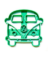 VW Style Van Bus Microbus Front View Vintage Cookie Cutter Made in USA P... - $3.99