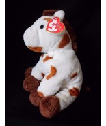Ty Pluffies Plush GALLOPS Pony HORSE Brown White Beanie Baby Stuffed  2005" - $10.73
