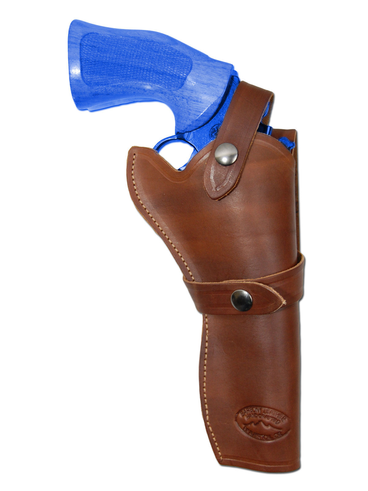 New Barsony Brown Leather Western Style Gun Holster Smith And Wesson 6 1507
