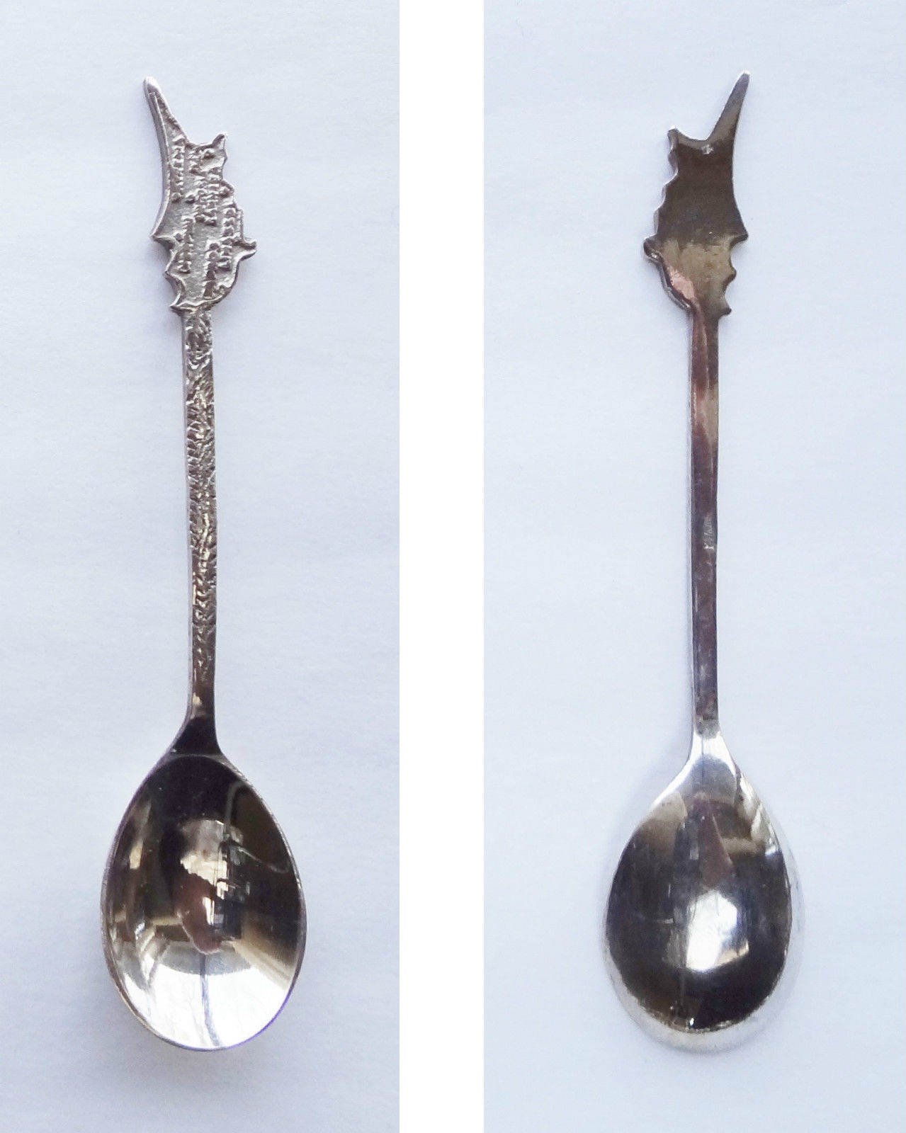 Collector Souvenir Spoon Cyprus Map Figural Decorative Collectibles