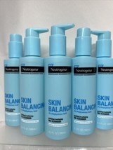 (5) NEUTROGENA Balancing Face Cleanser Gel Purifying Soften Normal - Combo 6.3oz - $29.18