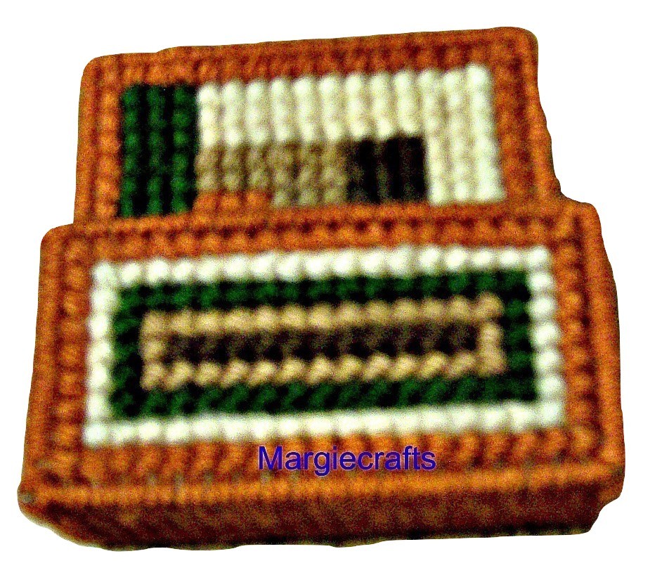 Fall Coasters, Plastic Canvas, Handmade, Cross Stitch, Square Coasters