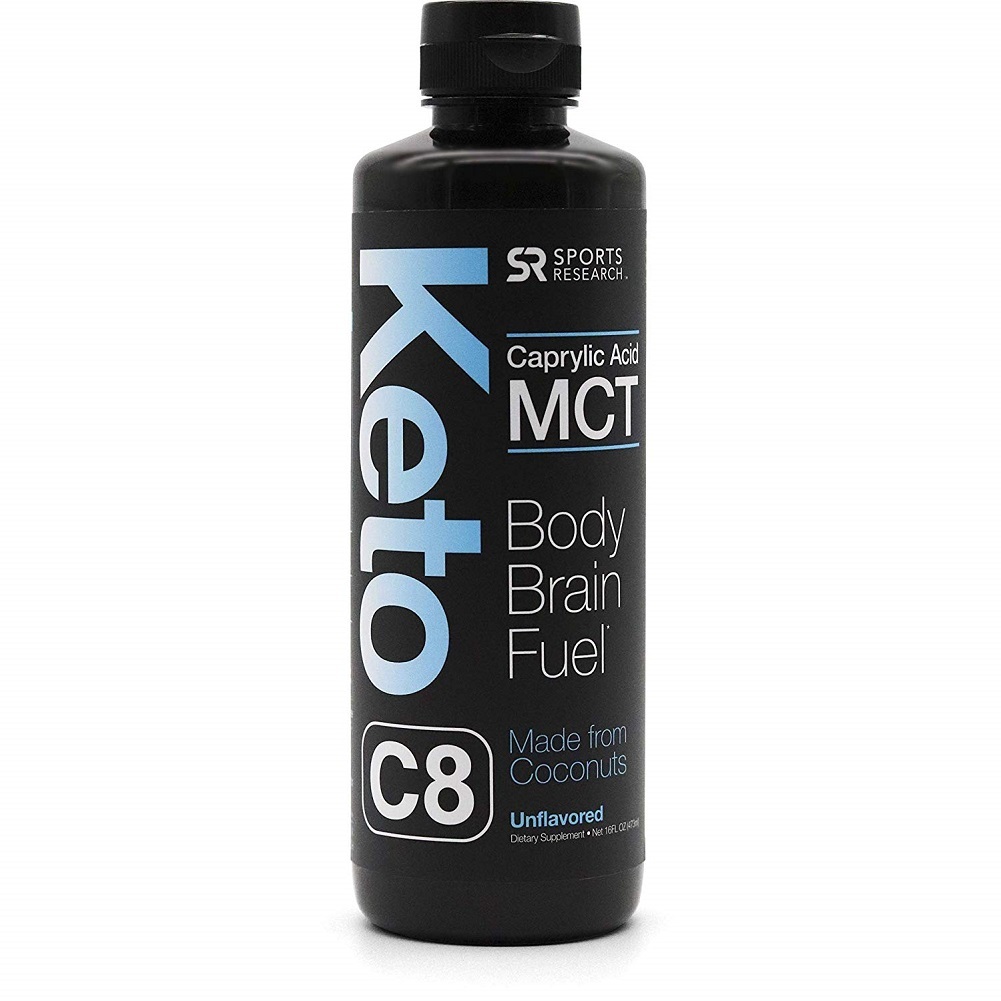 Sport research отзывы. MCT Oil c8. Масло МСТ с8 SR. Caprylic acid. Кето масло.