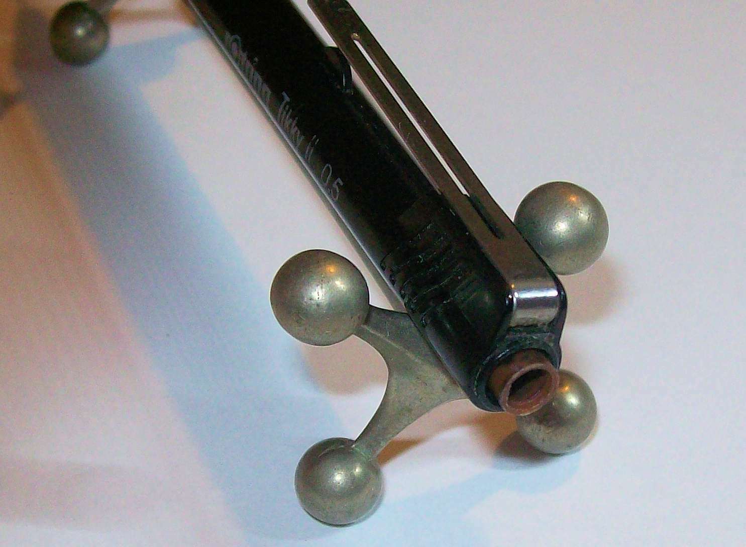 Rotring Tikky II 0,5 black calligraphy drawing mechanical clutch pencil