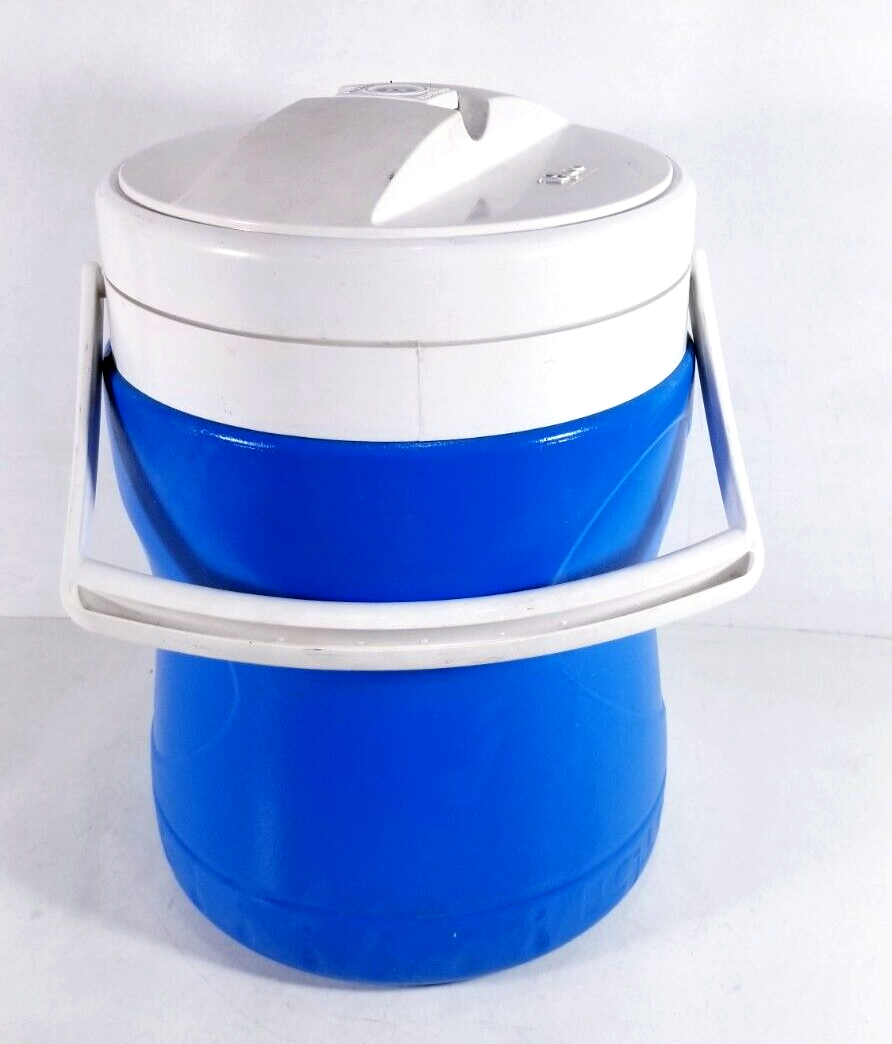Igloo Water Cooler Dispenser Jug 2 Gallon Blue with Handle and Spigot