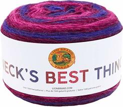 Lion Brand 219-606 Necks Best Thing Yarn - Berry - $8.99