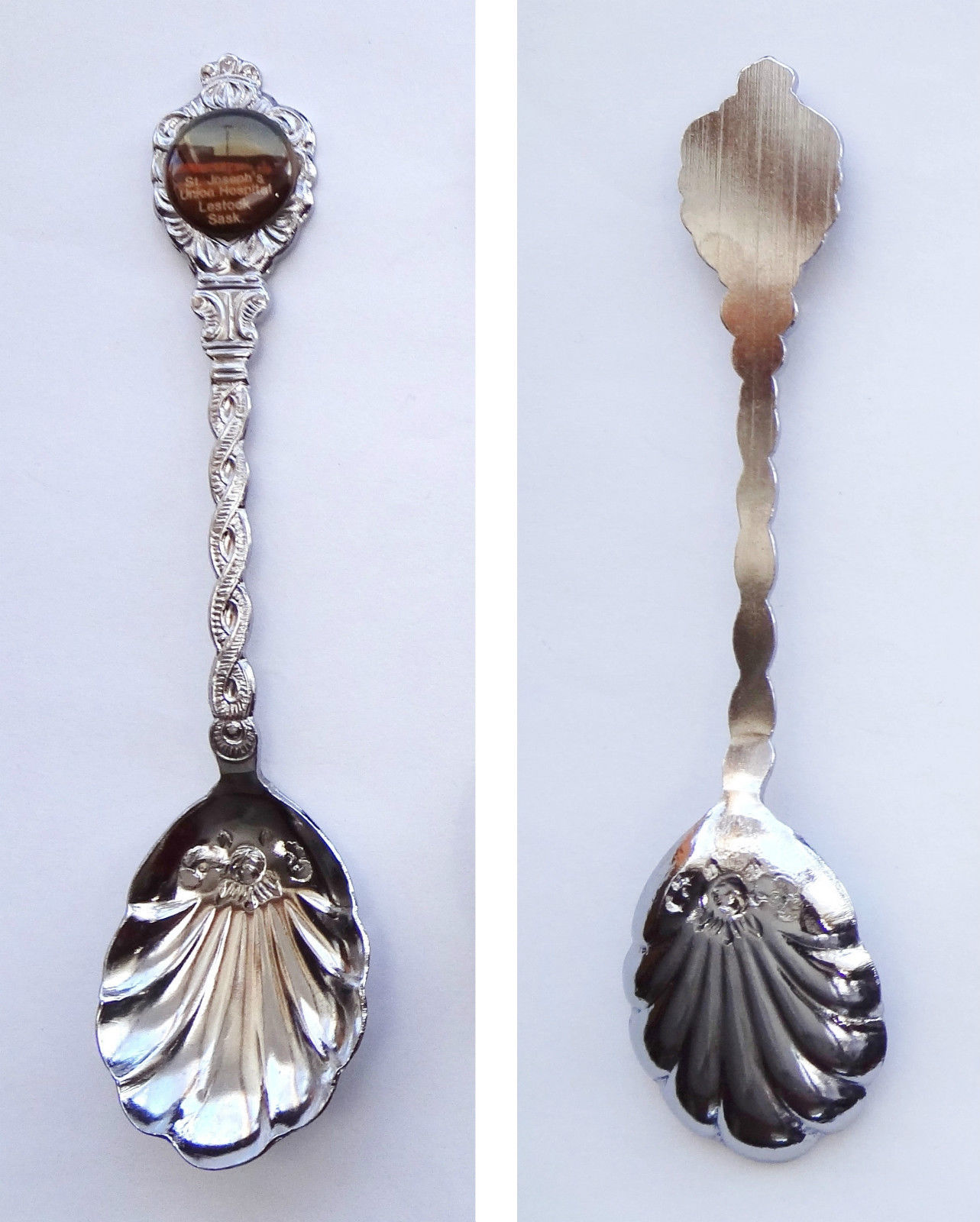 Collector Souvenir Spoon Canada Saskatchewan Lestock St. Joseph's Union