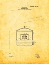 Cooking Appliance Patent Print - Golden Look - $7.95+