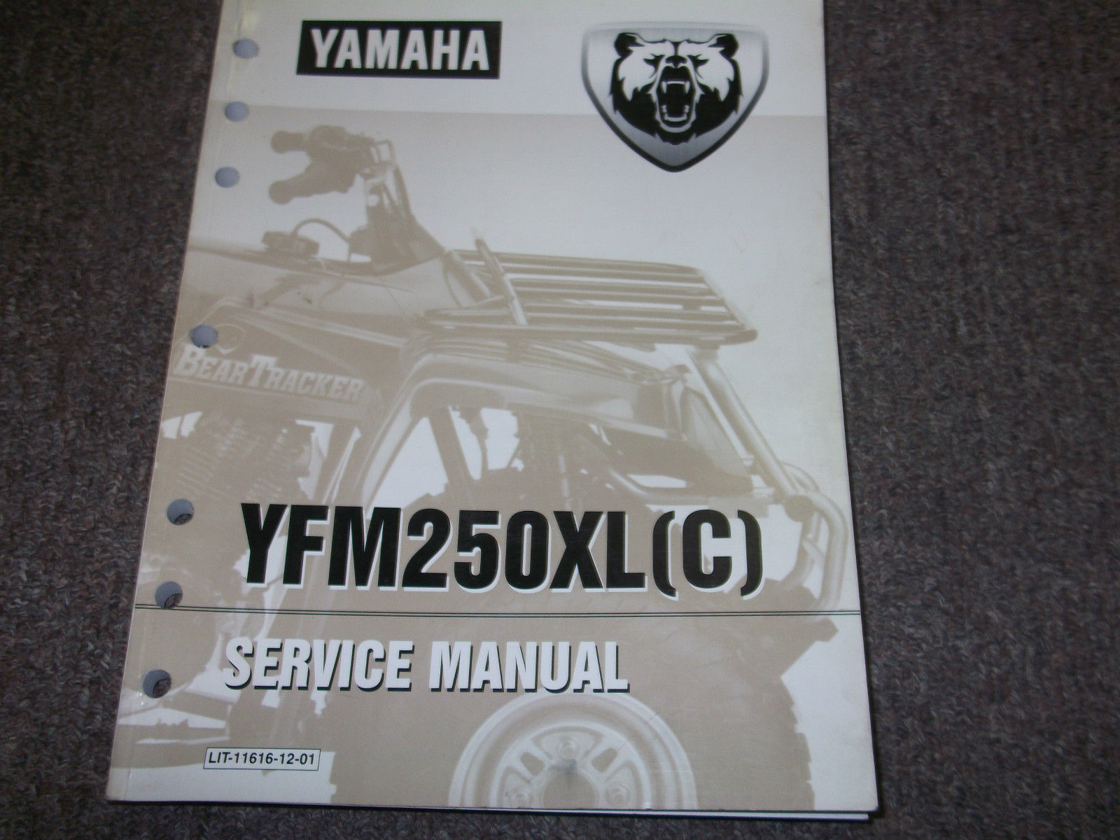 1998 1999 Yamaha YFM250XL YFM 250 XL C ATV Shop Service Repair Manual FACTORY x - $69.29