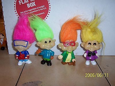 Details about   Vintage BURGER KING 1993 GLOW IN THE DARK TROLLS Figures 90s Kids Meal toys 
