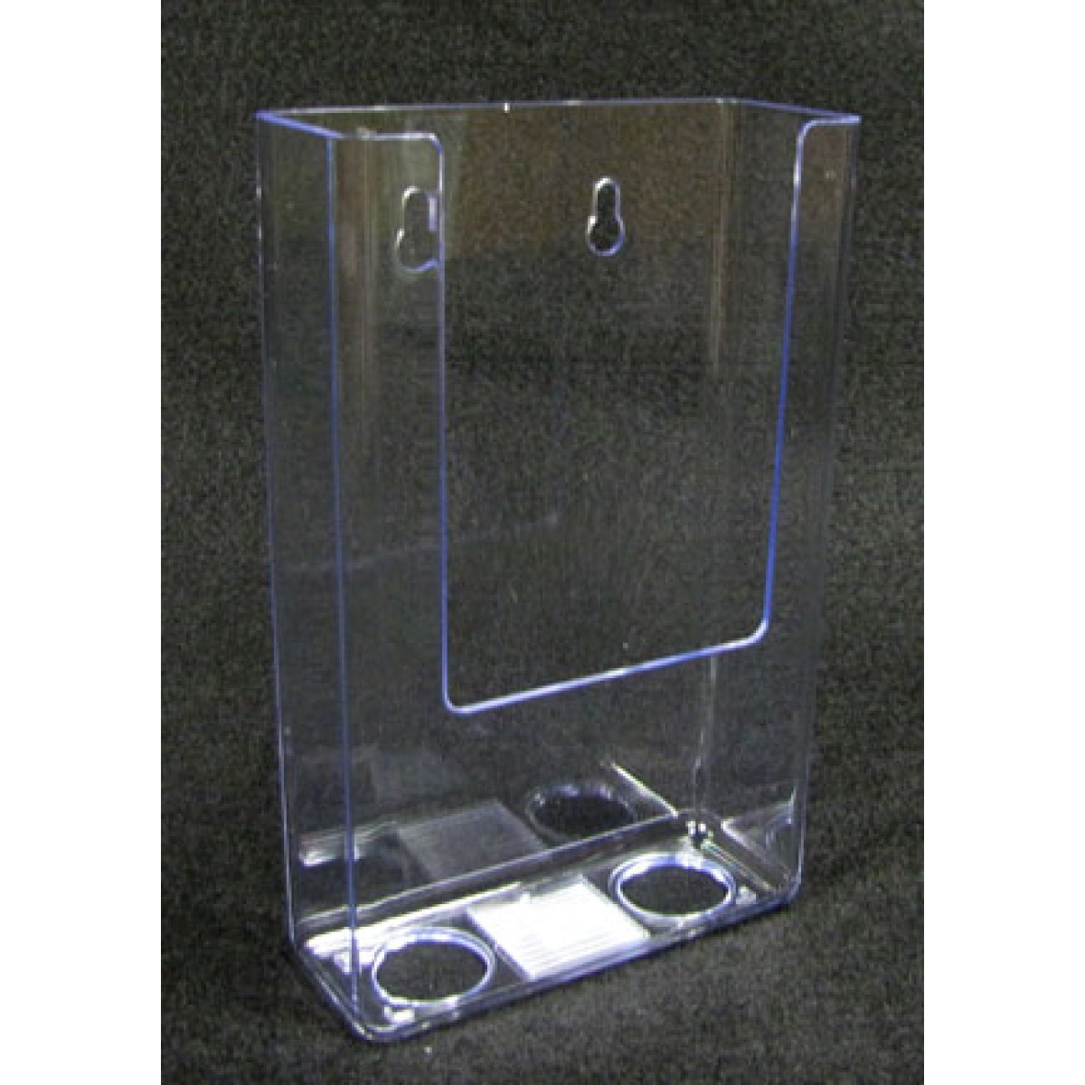 Wall Mount Acrylic Brochure Holder - pack of 5 - Literature Stands & Racks