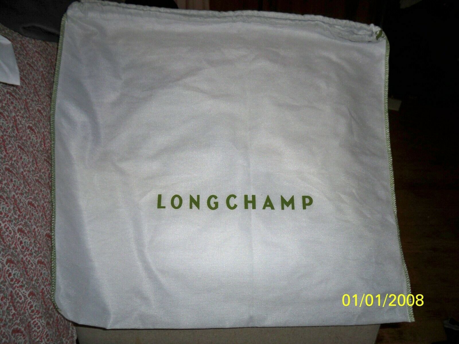 Longchamp Large Cotton Drawstring 