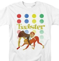 Twister T-shirt retro inspired 80s board game toys graphic printed cotto... - $24.99+