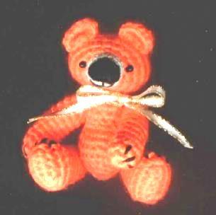 Primary image for TRICK Mini Thread Crochet Bear Pattern by Edith Molina - Amigurumi PDF Download