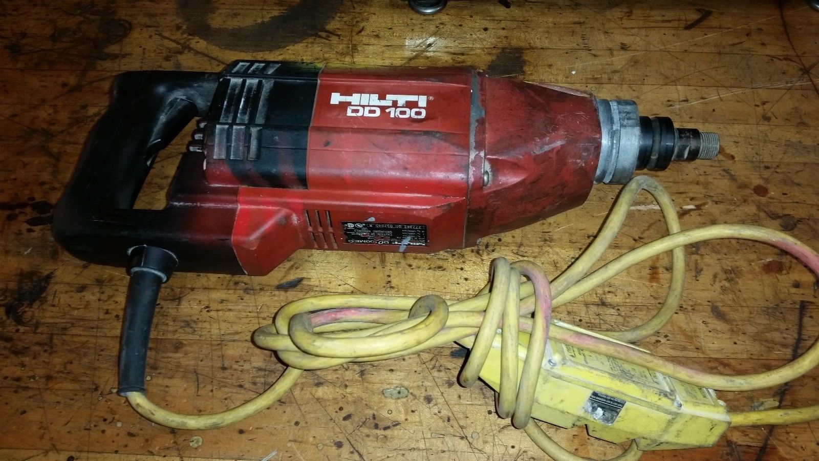HILTI DD100 Diamond Core Drill. Bore Drill Concrete Hole Saw DD 130 150