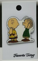 Favorite Things Peanuts Enamel Pin ~ Charlie Brown & Linus - $6.40