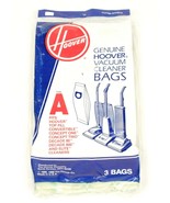 3 Hoover Vacuum &quot;A&quot; Bags Genuine Hoover Parts Top Fill Convertible - $10.84