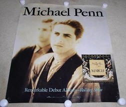MICHAEL PENN POSTER VINTAGE 1989 MARCH PROMOTIONAL - $69.99