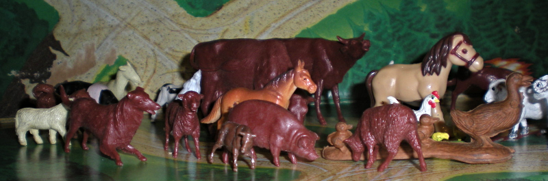 00 scale animals