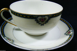 Vintage porcelain Noritake M KENOSHA Cup & Saucer made in Japan - $25.74