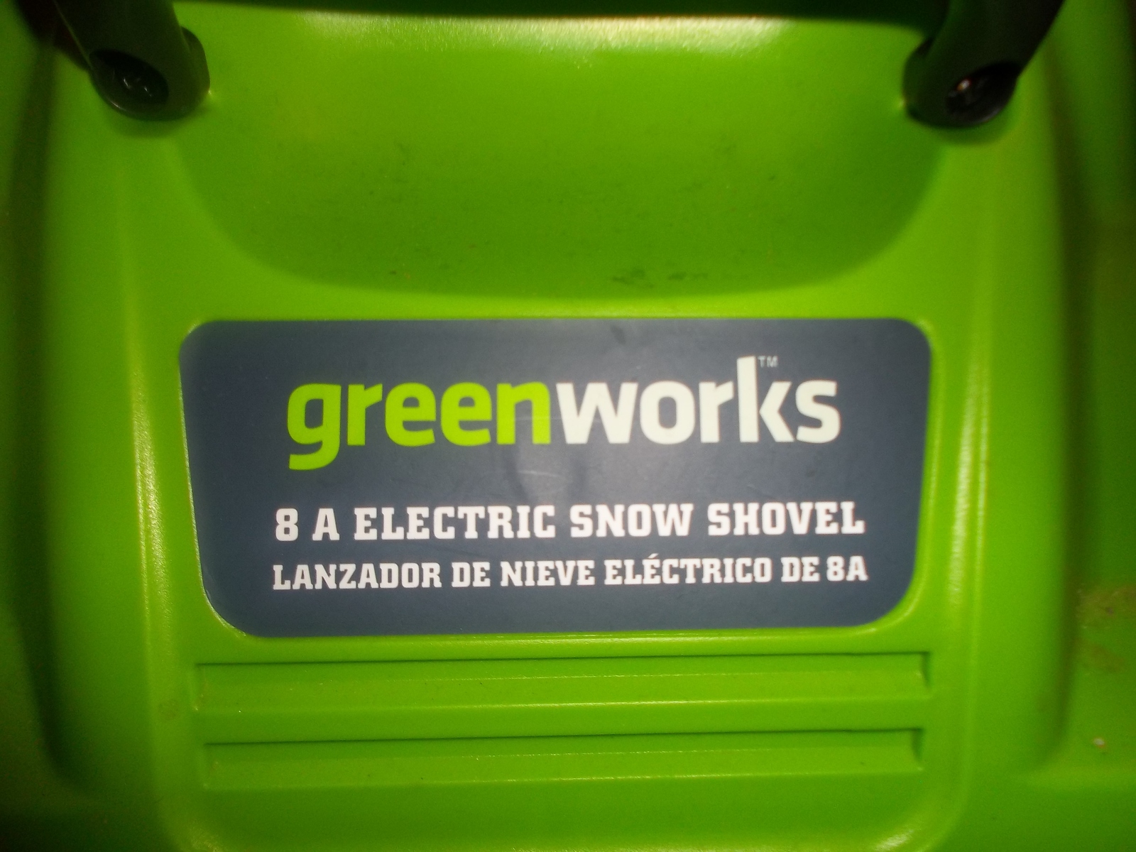GreenWorks 8Amp 12" Electric Snow Shovel Other