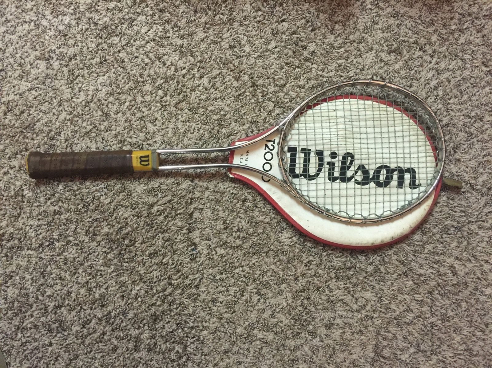 Vintage Original Wilson T2000 Tennis Racket Jimmy Conners Racquets