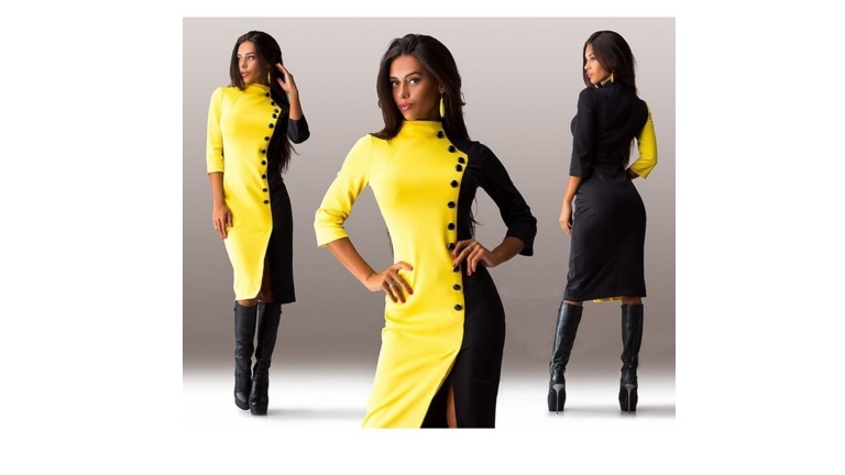 Women Dress Bodycon Dresses Sexy Long Sleeve Turtleneck Casual Womens Clothing