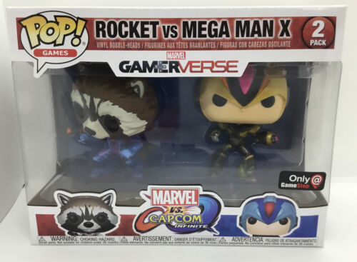 Funko Pop Marvel Vs Capcom Infinite Rocket And 50 Similar Items