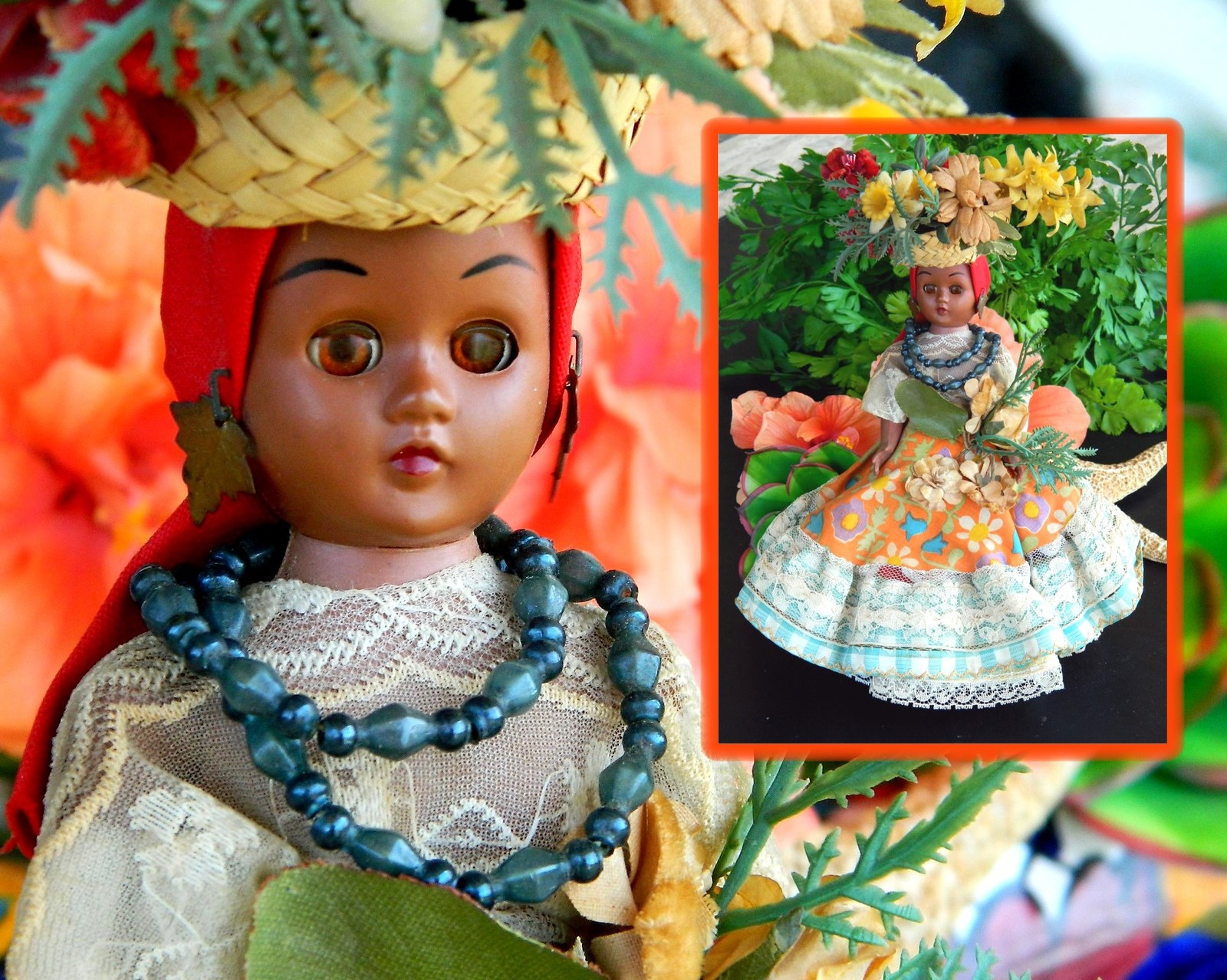vintage souvenir dolls
