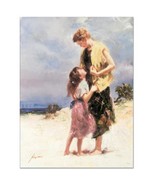 Pino &quot;Tenderness&quot; 40x30 Beach scene Giclee on Canvas Hand signed/Numbere... - $1,332.05
