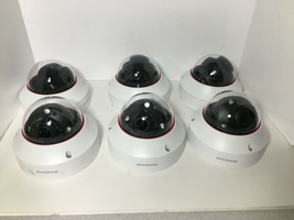 Lot of 6 Honeywell H4W2GR1V 2MP Outdoor Network Dome Camera with NV Unte... - $263.19