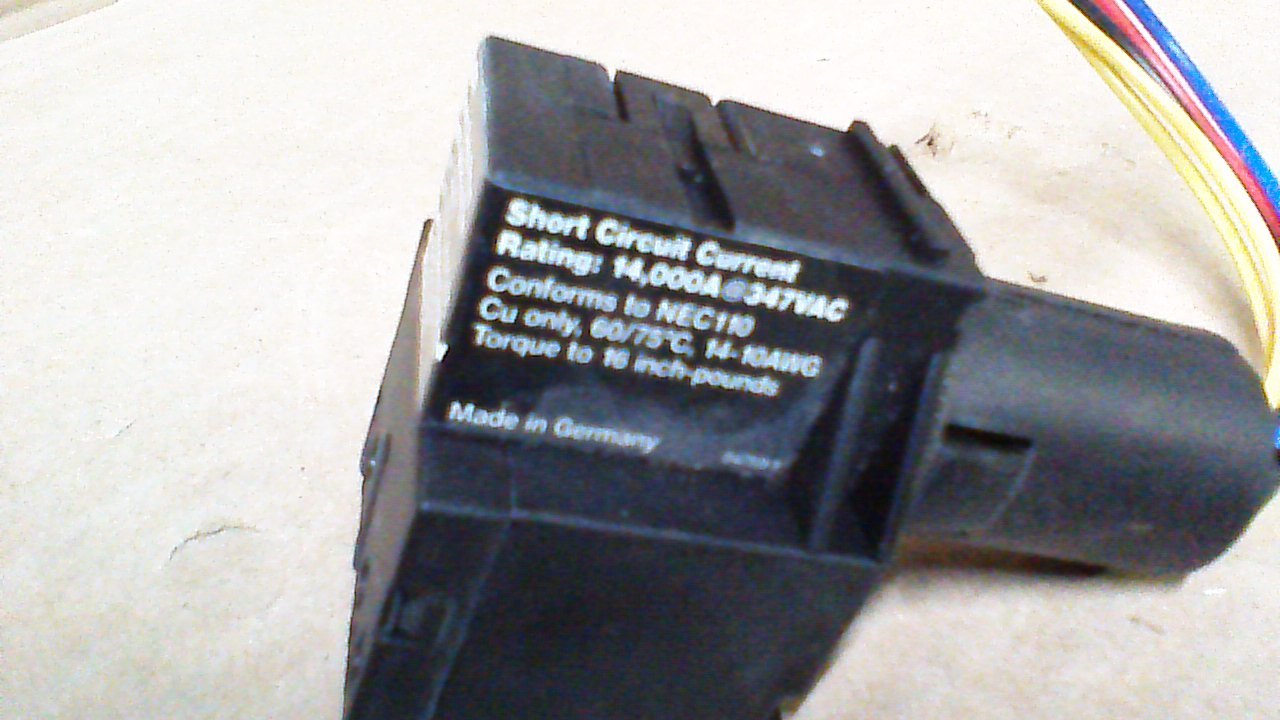 Watt Stopper HDR Heavy Duty Lighting Relay with Isolated Pilot 24VDC 
